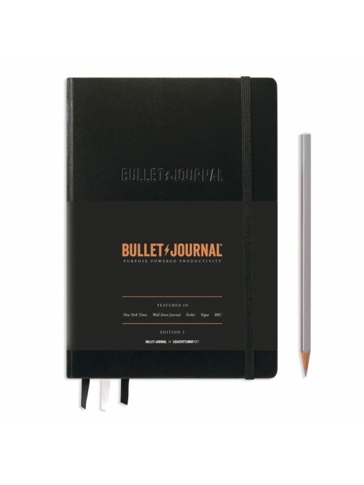 Bullet Journal Edition 2. A5. Juoda. Leuchtturm1917